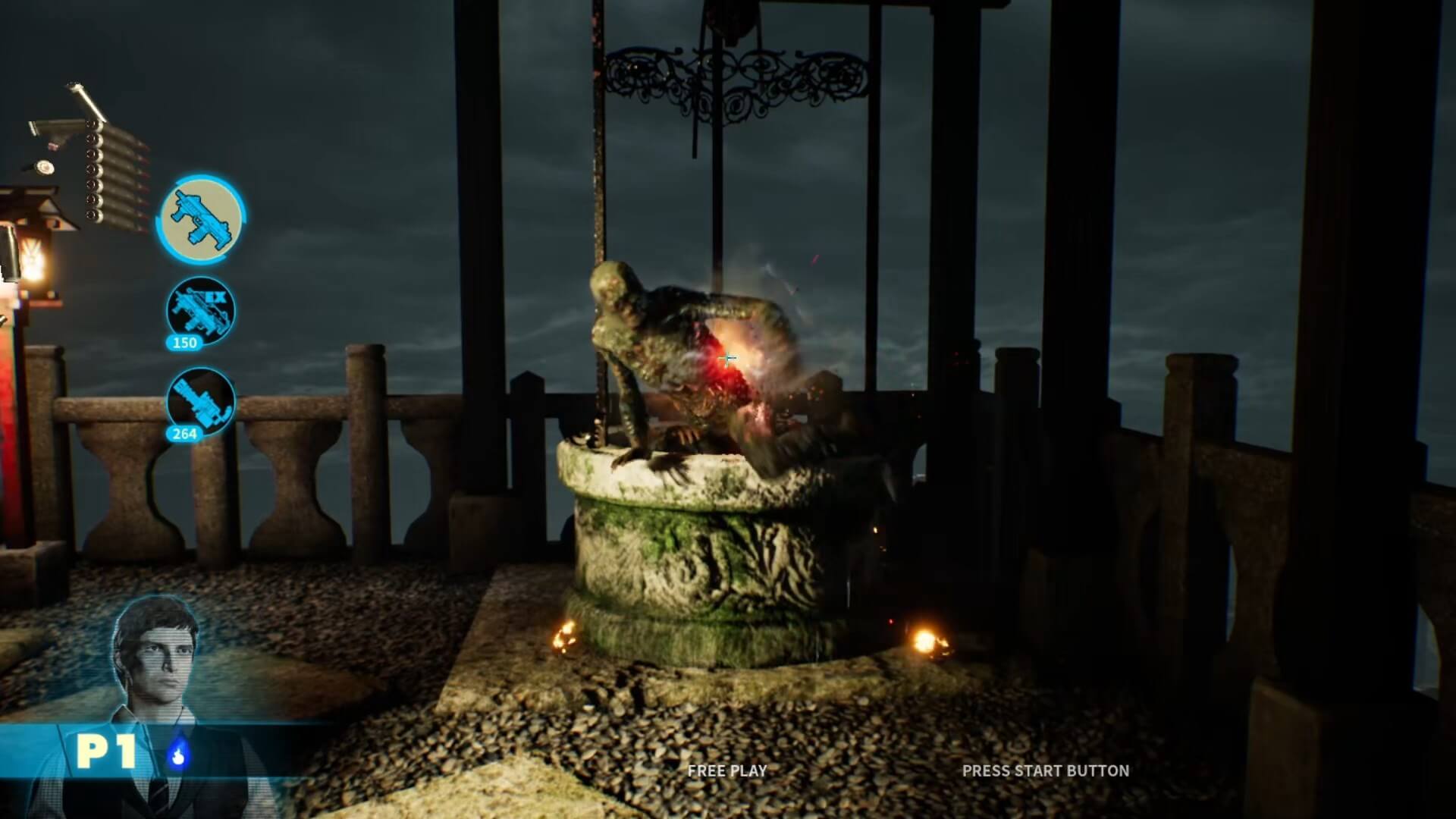 House of the Dead Scarlet Dawn - геймплей игры Arcade